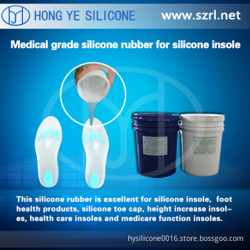 Medical Grade liquid silicone rubber for shoe insoles